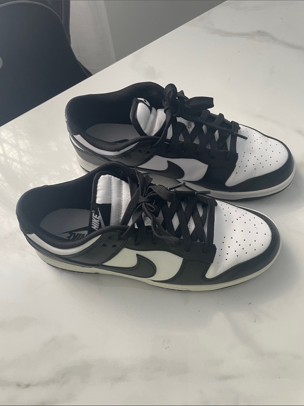 Men’s Nike Black and White Low-Top Sneakers